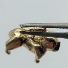 Load image into Gallery viewer, Ladies Yellow Gold 9ct (375,9K) Solid High Quality Smooth Bulldog Shaped Pendant