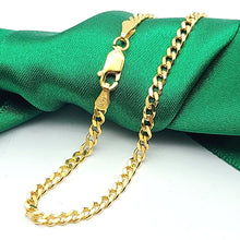 Load image into Gallery viewer, Ladies Yellow Gold 9ct (375, 9k) High Quality Curbed Chain Bracelet