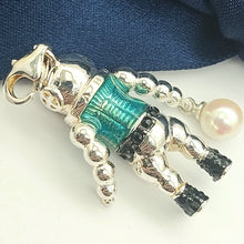 Load image into Gallery viewer, Thomas Sabo Rare Sterling Silver (925) Scuba/Deep Sea Driver Pendant W/ Pearl