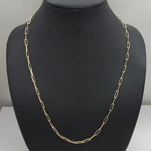 Load image into Gallery viewer, Cable Link Chain Yellow Gold 18ct (750, 18K) Solid High Quality Necklace