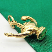 Load image into Gallery viewer, Ladies Yellow Gold 9ct (375, 9K) Rare Genie Lamp High Quality Pendant