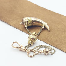 Load image into Gallery viewer, Antique Cornucopia 'Horn Of Plenty" Rose Gold 9ct (375,9K) High Quality Pendant