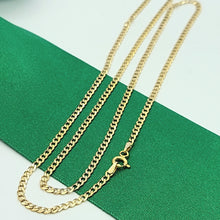 Load image into Gallery viewer, Curb Link Chain Italian Yellow Gold 9ct (375, 9K) Unisex Necklace