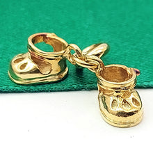 Load image into Gallery viewer, Little Children Boots Yellow Gold 9ct (375, 9K) Rare High Quality Pendant/Charm