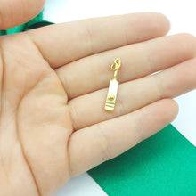 Load image into Gallery viewer, Cricket Bat & Ball Yellow Gold 9ct (375, 9K) Rare Handmade High Quality Pendant