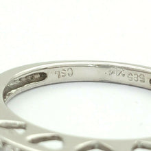 Load image into Gallery viewer, Ladies Ring 14ct (585, 14K) White Gold Natural (0.11ct) Diamond Heart Ring