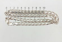 Load image into Gallery viewer, Unisex Sterling Silver (925) Solid High Quality Curb Chain Necklace