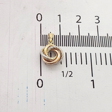 Load image into Gallery viewer, Ladies Jewellery Set 9ct Tri-Tone Gold Two Piece Pendant & Earrings Set