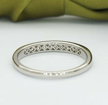 Load image into Gallery viewer, Ladies MHJ Ring 10ct (417, 10K) White Gold Natural Diamond (0.33ct) Band Ring
