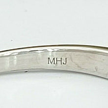 Load image into Gallery viewer, Ladies MHJ Ring 10ct (417, 10K) White Gold Natural Diamond (0.33ct) Band Ring