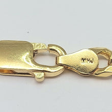 Load image into Gallery viewer, Ladies Yellow Gold 10ct (417, 10K) MHJ Solid Curb Link Chain Necklace