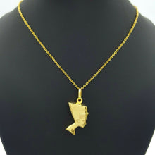 Load image into Gallery viewer, Ladies Pendant 9ct (375, 9K) Yellow Gold Pharaoh Pendant