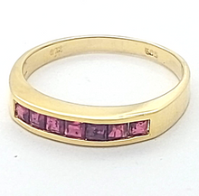 Load image into Gallery viewer, Ladies 14ct (585, 14K) Yellow Gold and Tourmaline Ring