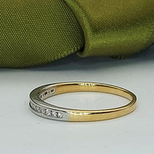 Load image into Gallery viewer, Ladies MHJ Ring 10ct (417, 10K) Yellow Gold Diamond (15pts) Dress Ring