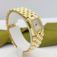 Load image into Gallery viewer, Genuine Chaumet Women's étanche 18ct 92g Gold Watch with 33 Diamond