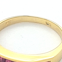 Load image into Gallery viewer, Ladies 14ct (585, 14K) Yellow Gold and Tourmaline Ring