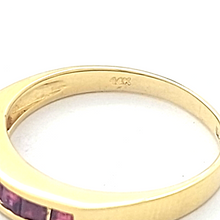 Load image into Gallery viewer, Ladies 14ct (585, 14K) Yellow Gold and Tourmaline Ring