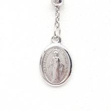 Load image into Gallery viewer, Ladies Bracelet 18ct (750, 18K) White Gold Rosary Bead Bracelet