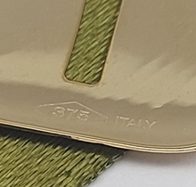 Load image into Gallery viewer, Unisex Yellow Gold 9ct (375, 9K) High Quality Etched Cut-Out Cross Pendant