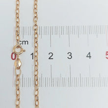 Load image into Gallery viewer, Ladies Necklace 9ct (375, 9K) High Quality Mariner Link Belcher Chain Necklace