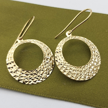 Load image into Gallery viewer, Ladies Jewellery Set 10ct MHJ Yellow Gold Two Piece Pendant & Earrings Set Pre-Owned