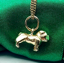 Load image into Gallery viewer, Ladies Yellow Gold 9ct (375,9K) Solid High Quality Smooth Bulldog Shaped Pendant