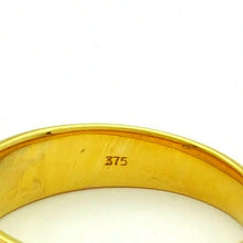 Load image into Gallery viewer, Ladies 9ct (375,9K) Yellow & White Gold Natural Princess Diamond (0.12ct) Ring