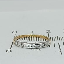 Load image into Gallery viewer, Ladies MHJ Ring 10ct (417, 10K) Yellow Gold Diamond (15pts) Dress Ring