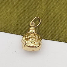 Load image into Gallery viewer, Unisex Pendant 9ct (375, 9K) Yellow Gold Buddha Pendant