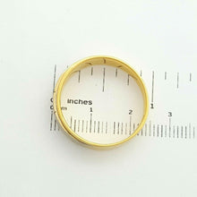 Load image into Gallery viewer, Ladies 9ct (375,9K) Yellow & White Gold Natural Princess Diamond (0.12ct) Ring