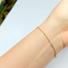 Load image into Gallery viewer, Ladies Yellow Gold 14ct (585, 14K) Solid High Quality Link Bar Bracelet