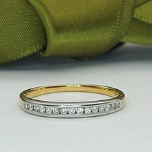 Load image into Gallery viewer, Ladies MHJ Ring 10ct (417, 10K) Yellow Gold Diamond (15pts) Dress Ring