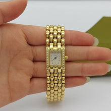 Load image into Gallery viewer, Genuine Chaumet Women's étanche 18ct 92g Gold Watch with 33 Diamond