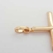 Load image into Gallery viewer, Unisex Pendant 14ct (585, 14K) Rose Gold Large Cross Pendant
