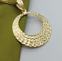 Load image into Gallery viewer, Ladies Jewellery Set 10ct MHJ Yellow Gold Two Piece Pendant & Earrings Set Pre-Owned