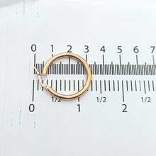 Load image into Gallery viewer, Ladies Earrings 9ct (375, 9K) Rose Gold (Pink) Hoop Earrings High Quality