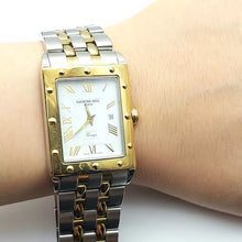 Load image into Gallery viewer, Unisex Raymond Weil Tango 5381 Two-Tone Gold Plated Stainless Steel Watch