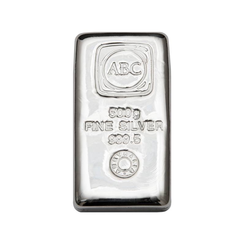 500g Fine Silver Cast Bar
