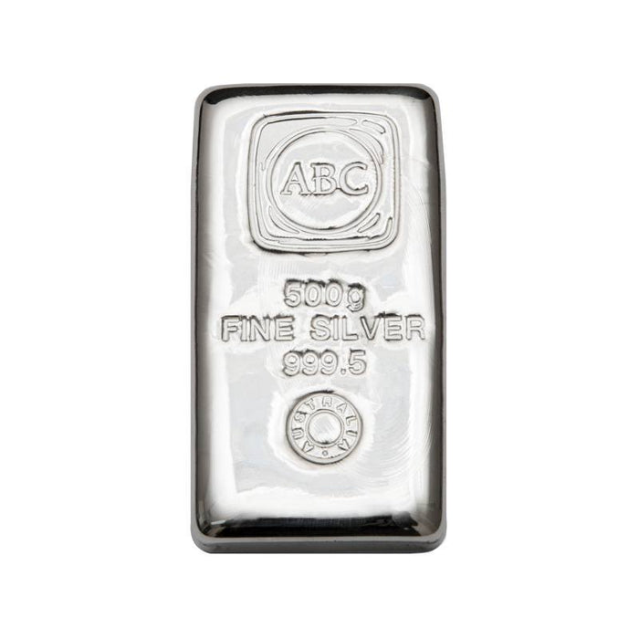500g Fine Silver Cast Bar