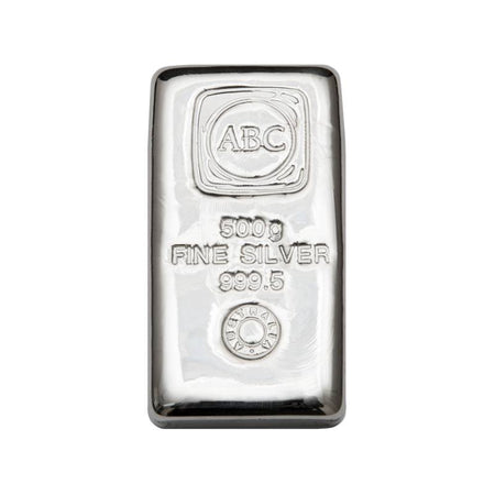 500g Fine Silver Cast Bar