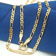 Load image into Gallery viewer, Ladies Yellow Gold 9ct (375, 9K) High Quality Mariner Anchor Chain Necklace
