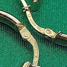 Load image into Gallery viewer, Ladies Italian Yellow Gold 9ct (375, 9K) Handmade Smooth Plain Round Hoops
