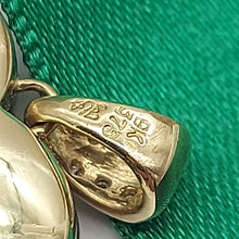Load image into Gallery viewer, Ladies Yellow Gold 9ct (375, 9K) Openwork Natural Diamonds Heart Locket Pendant
