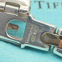 Load image into Gallery viewer, Tiffany &amp; Co. 925 Sterling Silver Two-Tone Rectangle Link Bracelet
