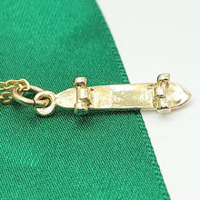 Load image into Gallery viewer, Skateboard Yellow Gold 9ct (375, 9K) Rare Handmade High Quality Pendant
