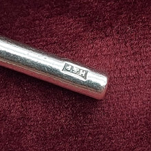 Load image into Gallery viewer, Solid Antique Sterling Silver (925) Curb T-Bar Pendant Unisex Necklace
