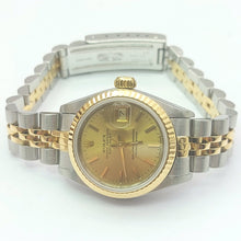 Load image into Gallery viewer, ROLEX 18K (750, 18ct) Yellow Gold Stainless Steel Datejust 26mm Ladies Watch
