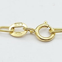 Load image into Gallery viewer, &#39;2000&#39; Birth Year Tri-Tone Gold 18ct (750, 18K) Rare Ladies Charms Necklace
