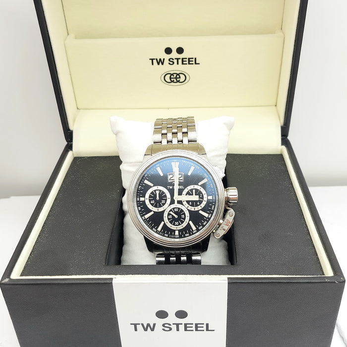 TW STEEL CEO ADESSO 45mm Black Dial Chronograph CE7019 Watch