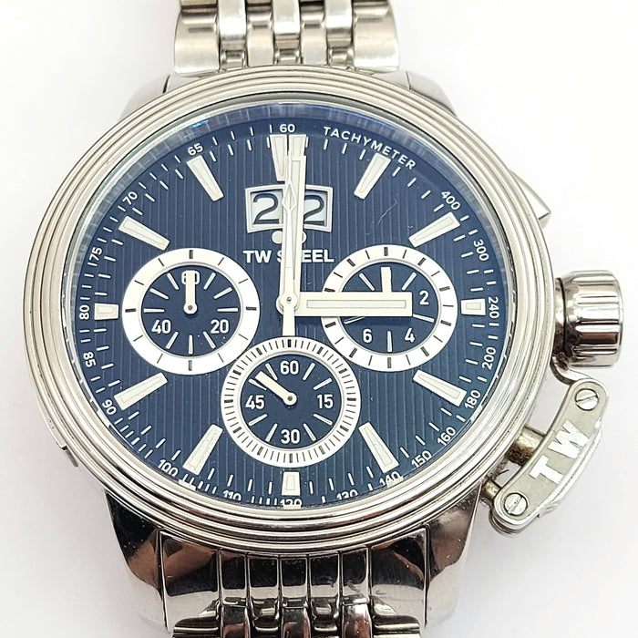 TW STEEL CEO ADESSO 45mm Black Dial Chronograph CE7019 Watch